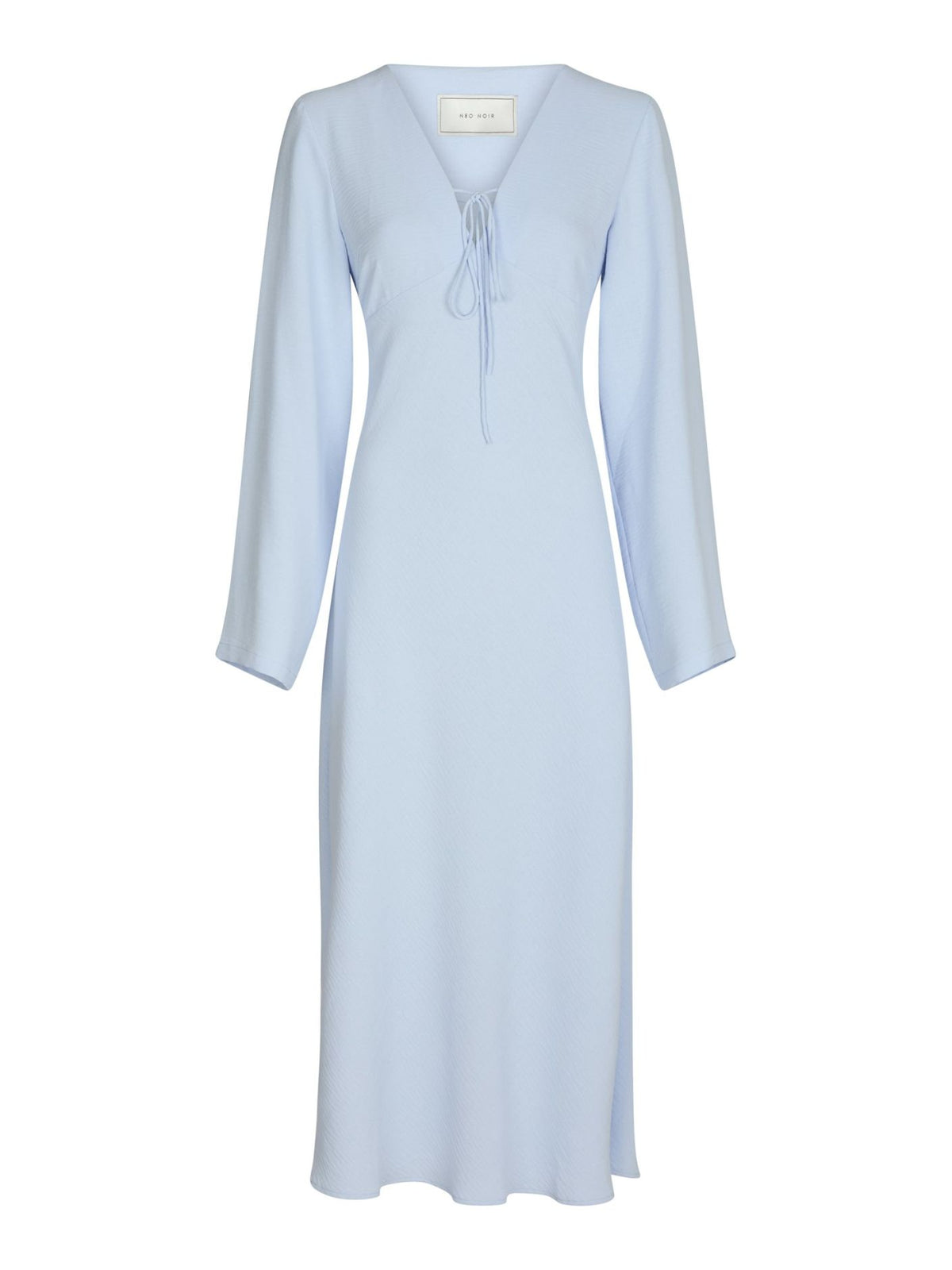 Krisha Solid Dress Light Blue Neo Noir