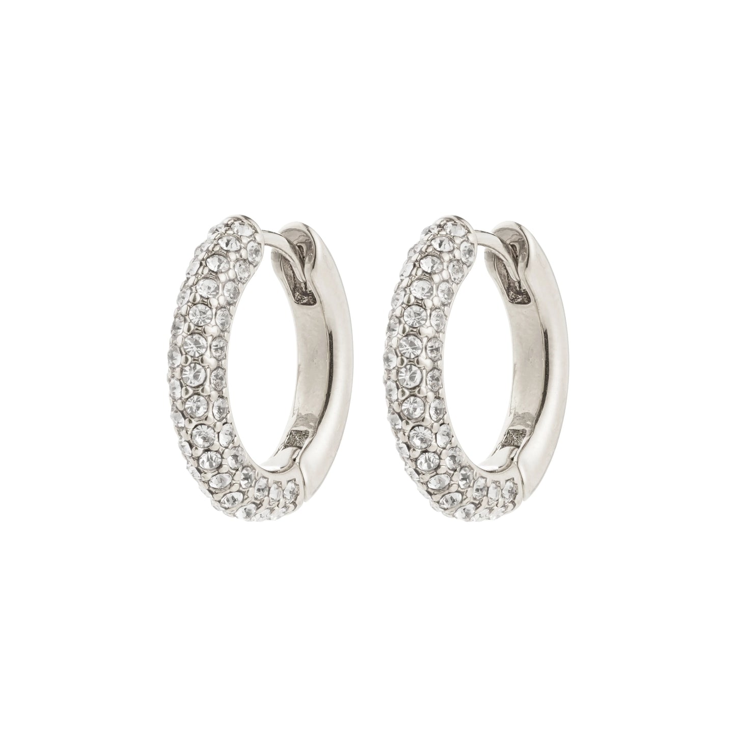 Tatum Medium Hoops Silver Pilgrim