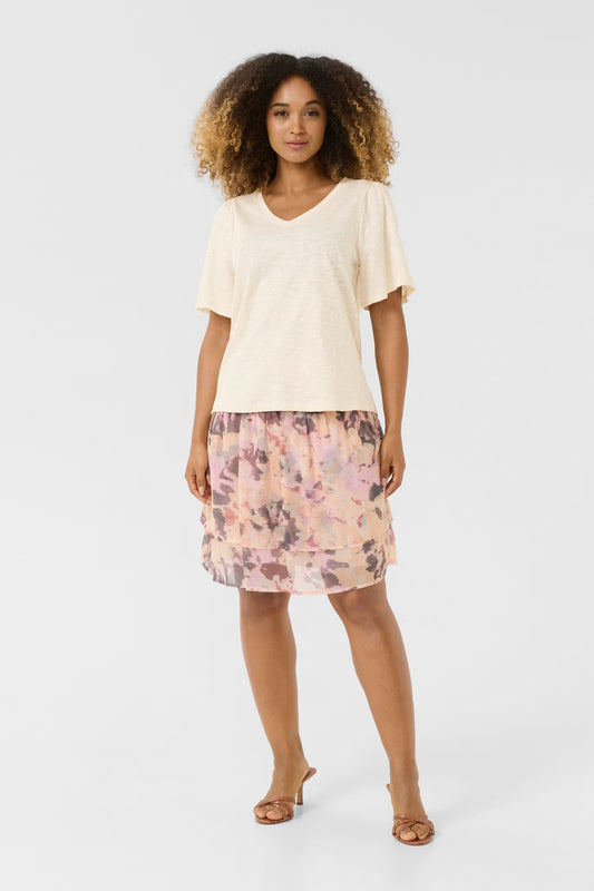 Biana Foil T-shirt Whitecap Culture