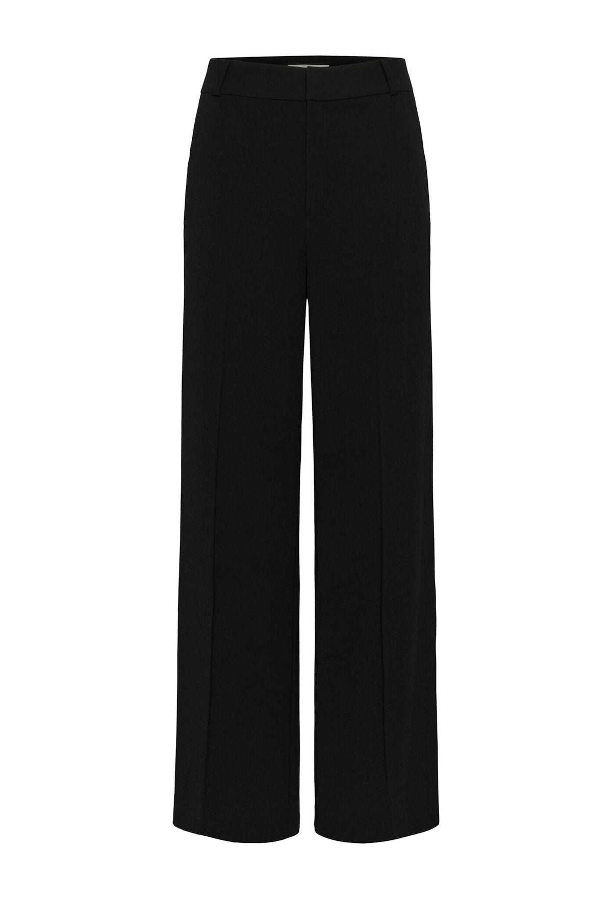 BriezIW Slit Pants Black InWear