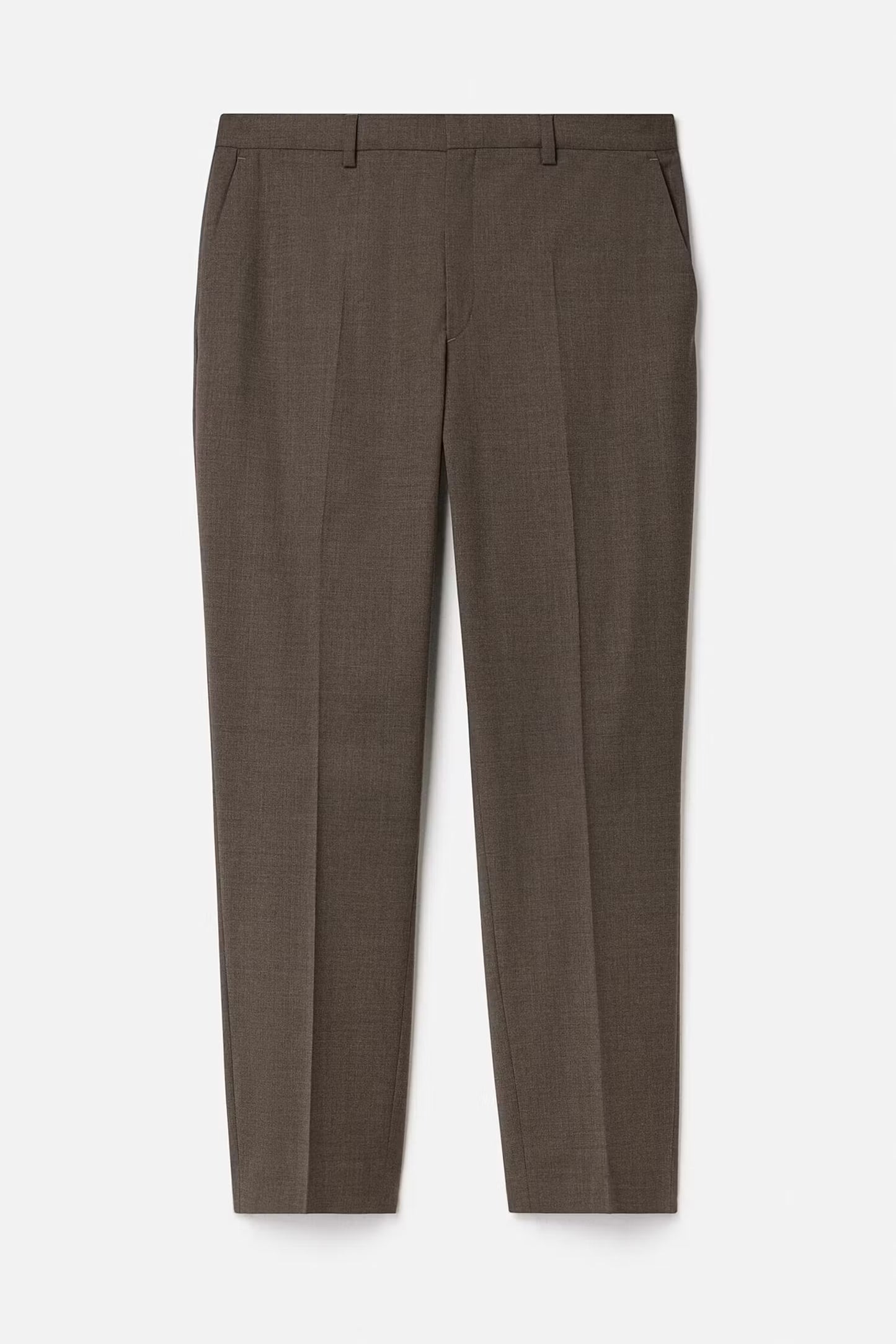 Emma Cropped Cool Wool Trouser Driftwood Filippa K