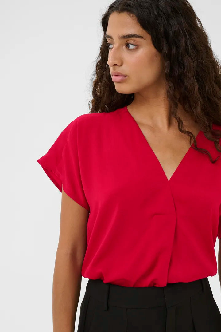 RindaIW Top True Red InWear