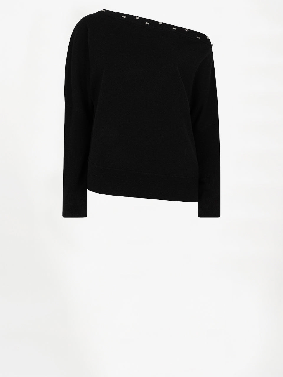 Mayu Off Shoulder Sweater Raven Dante6