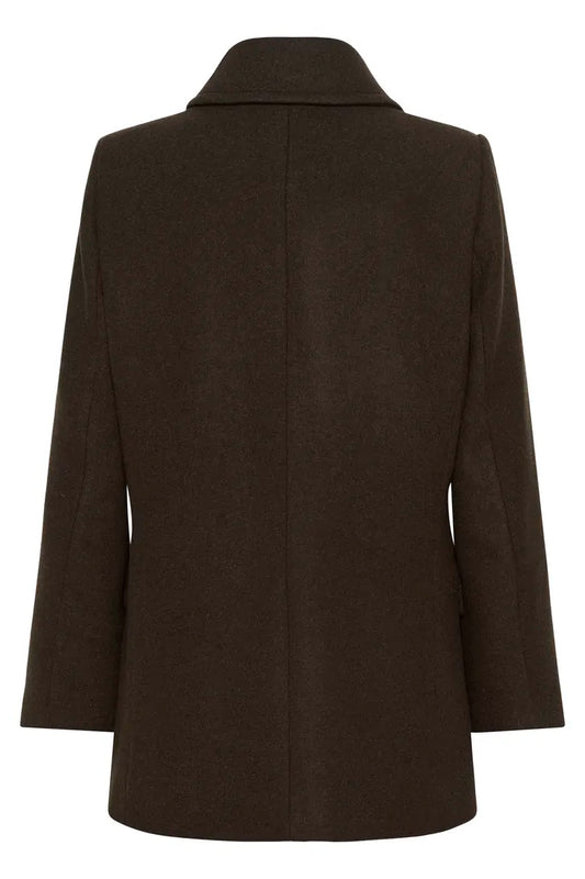 PerryIW Sailor Coat R Chocolate Brown InWear