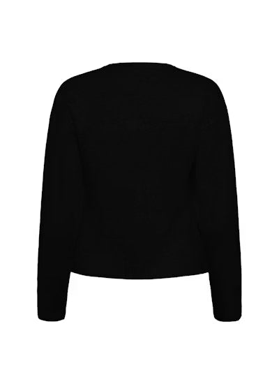 YenahIW Fitted Cardigan Black InWear