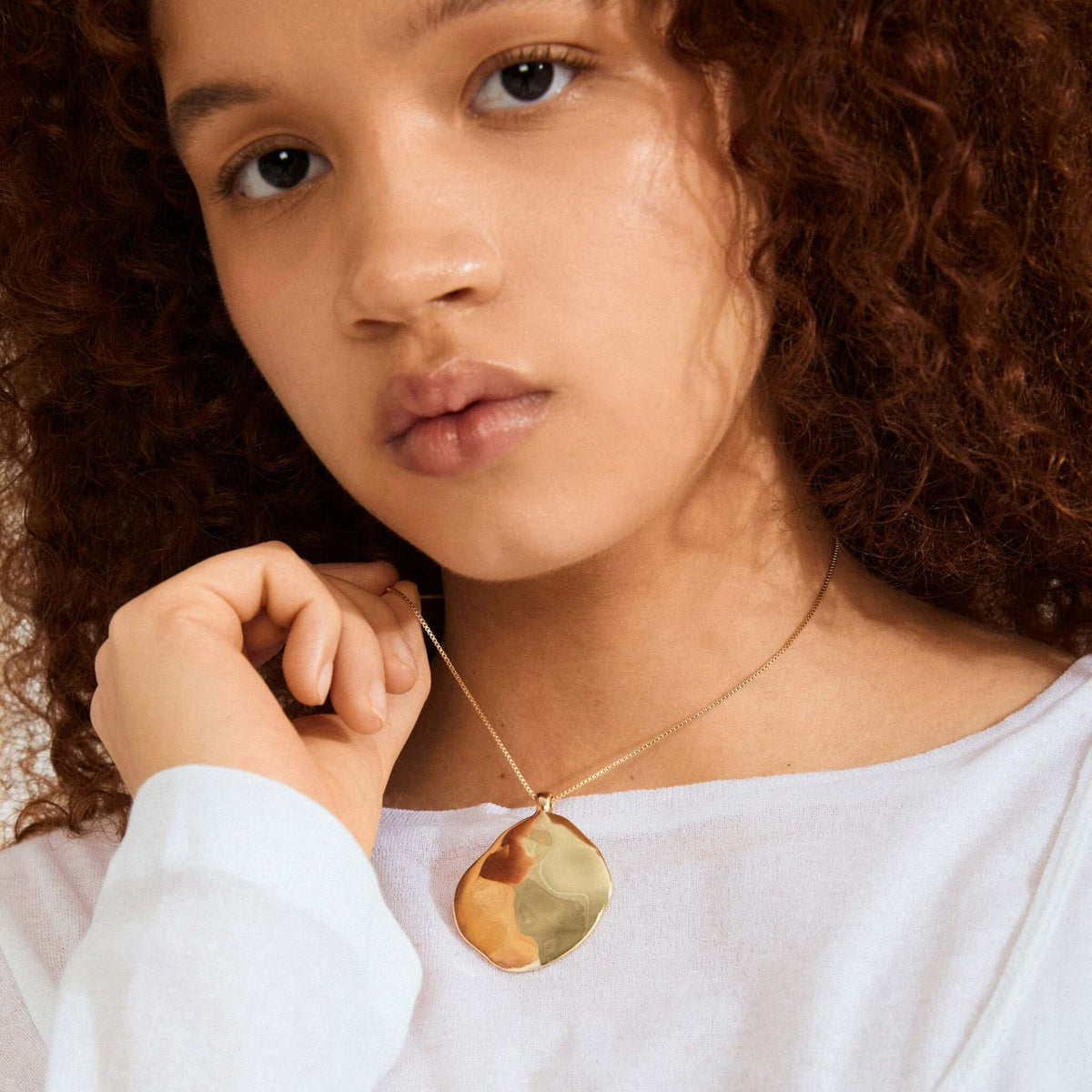 Sparkle Necklace Gold Pilgrim