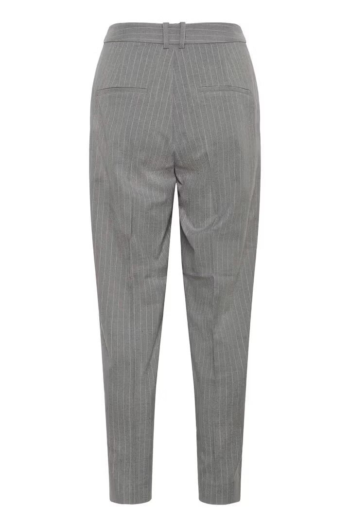 HosannaIW Cigarette Pant New Light Grey Melange InWear