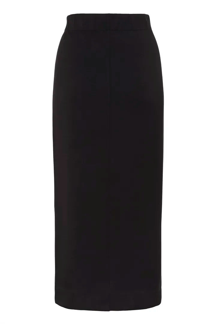 TriIW Vincent Knot Skirt Black InWear
