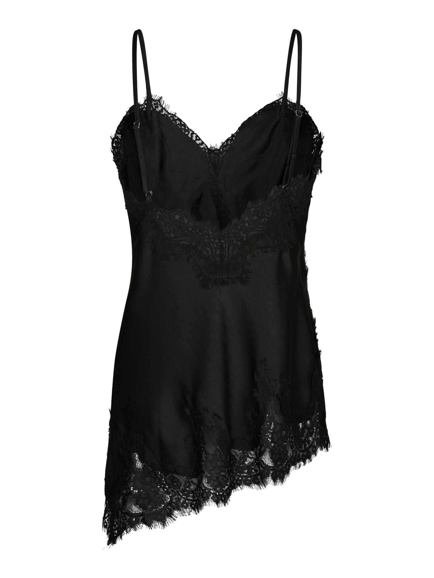 Viole Lace Top Black Neo Noir