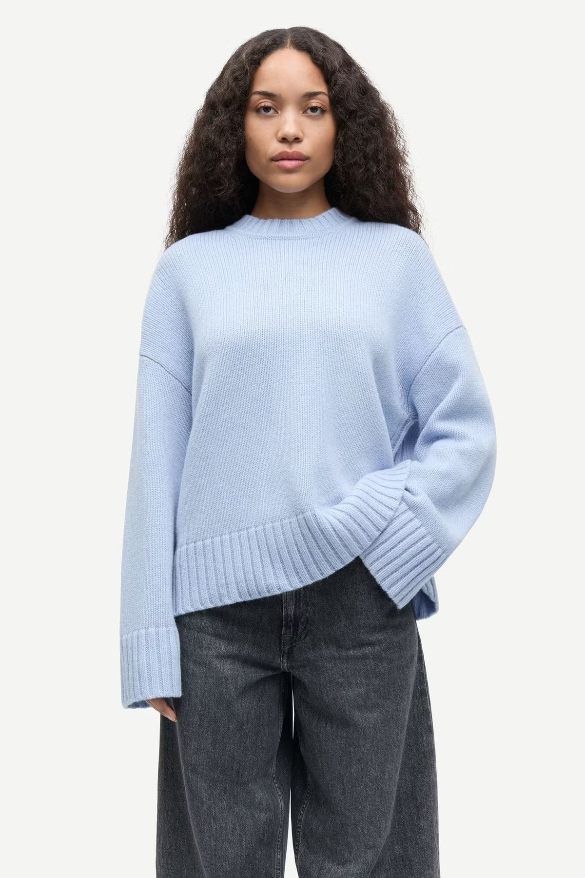 Sakeiku Sweater 11250 Cashmere Blue Samsoe