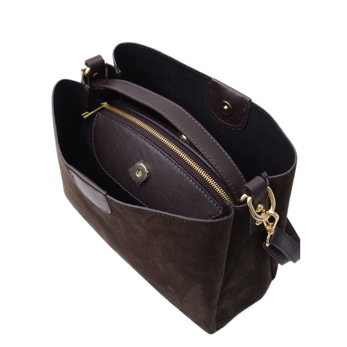 Novara Suede Dark Brown Latalia