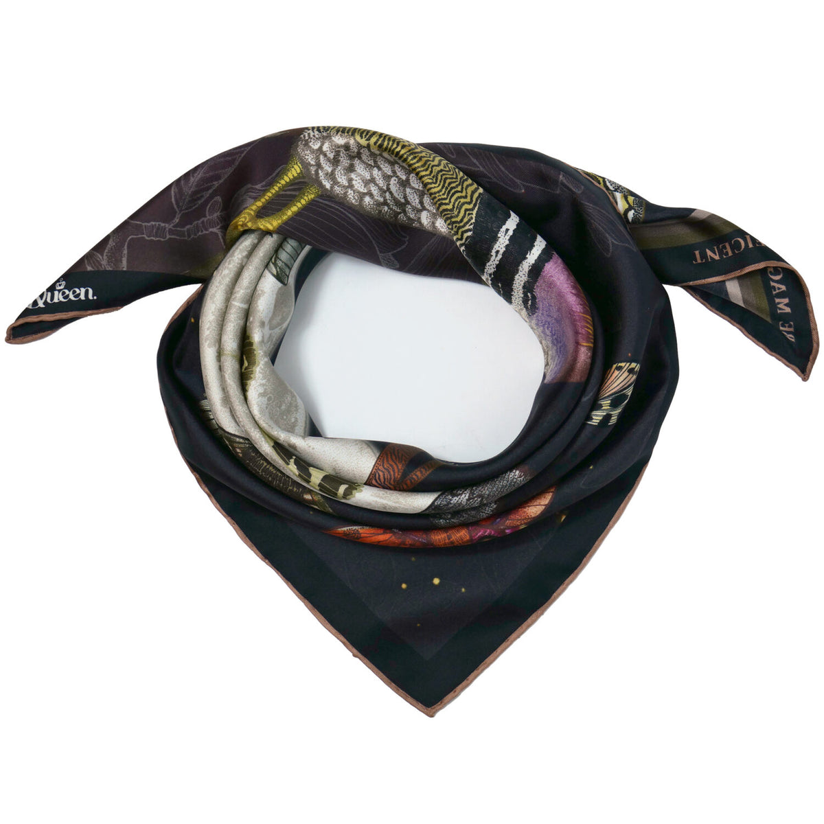 Silk Scarf Sweetly Small Be Magnificent Kueen
