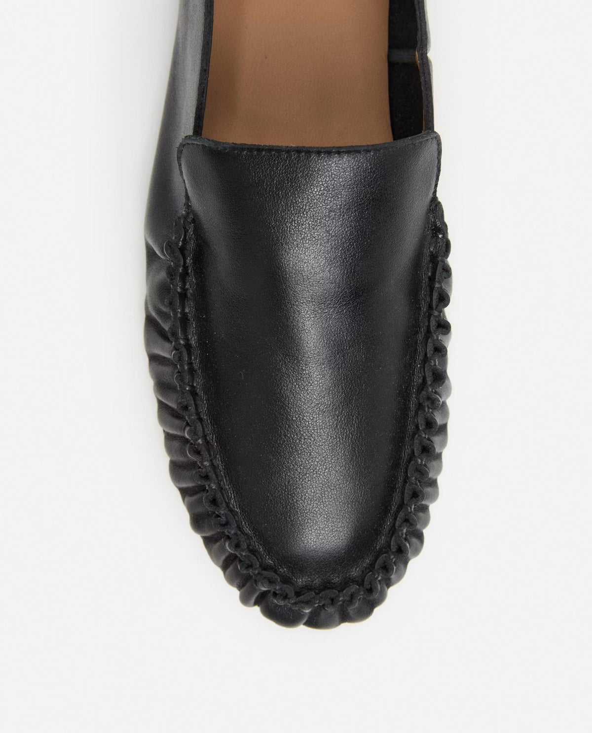 Bon Bon Leather Black Flattered