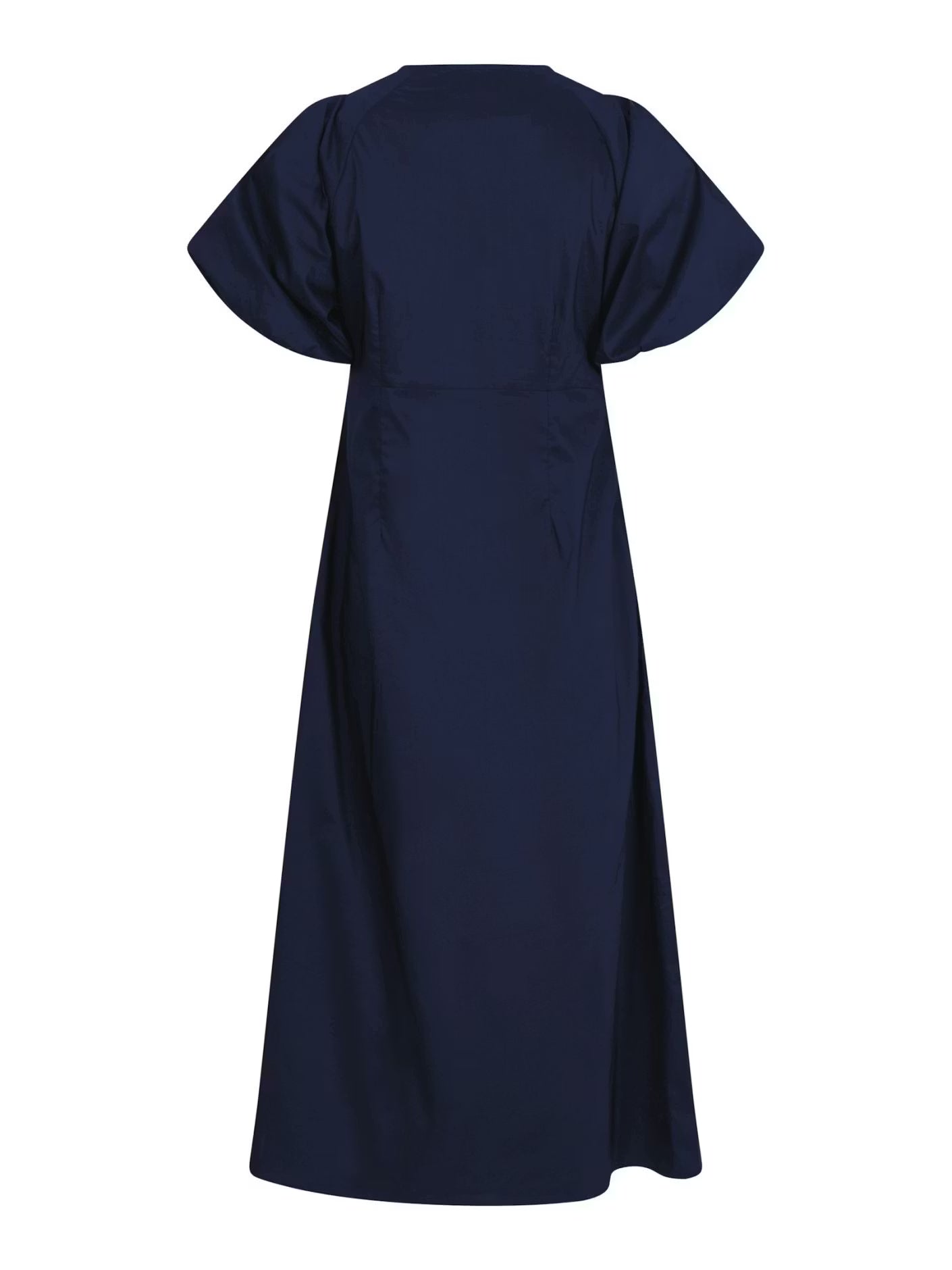 Illana Poplin Dress Navy Neo Noir