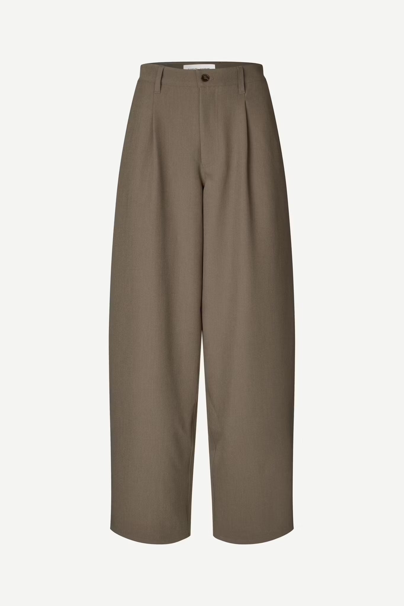 Saharper Pleat Trousers 15790 Major Brown Samsoe Samsoe
