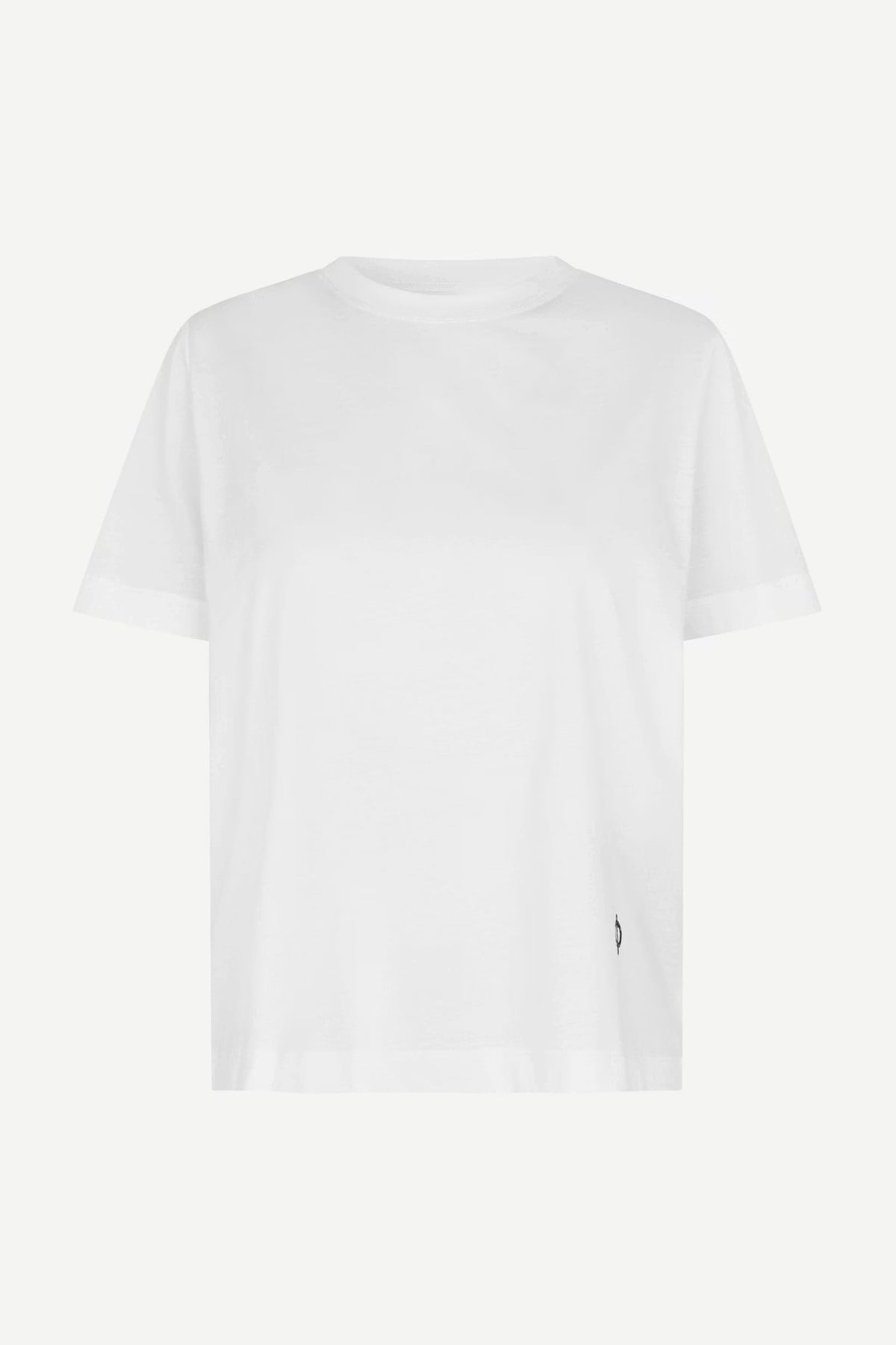 Sacamino SS T-shirt 15276 White Camera Samsoe Samsoe