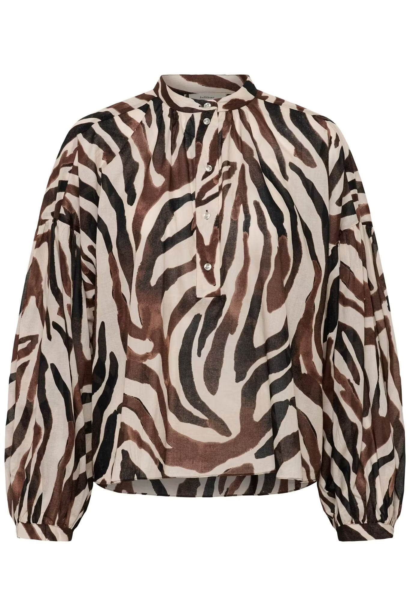 RosalieIW Blouse Haze Zebrah InWear