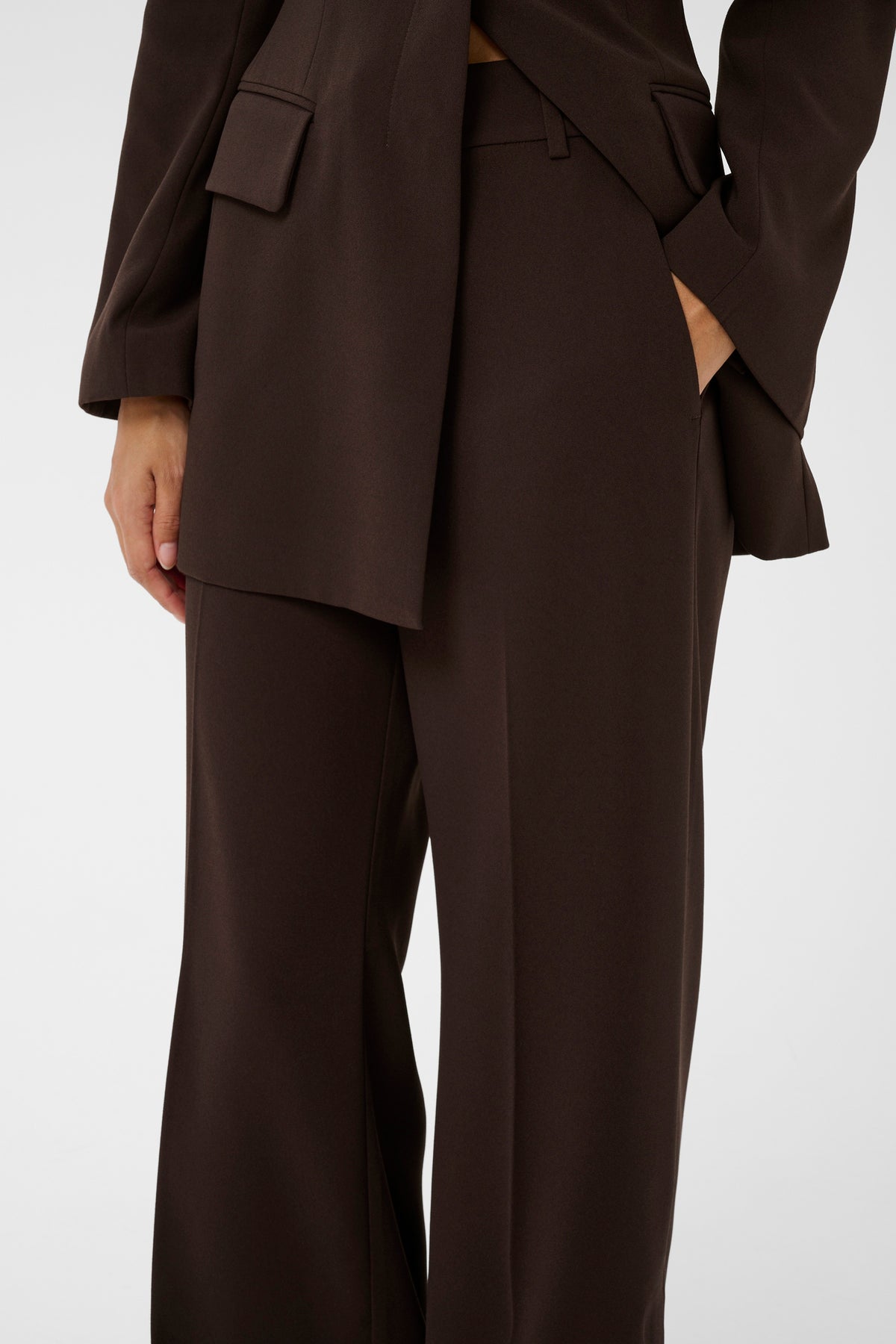 BriezIW Slit Pants Coffee Bean InWear