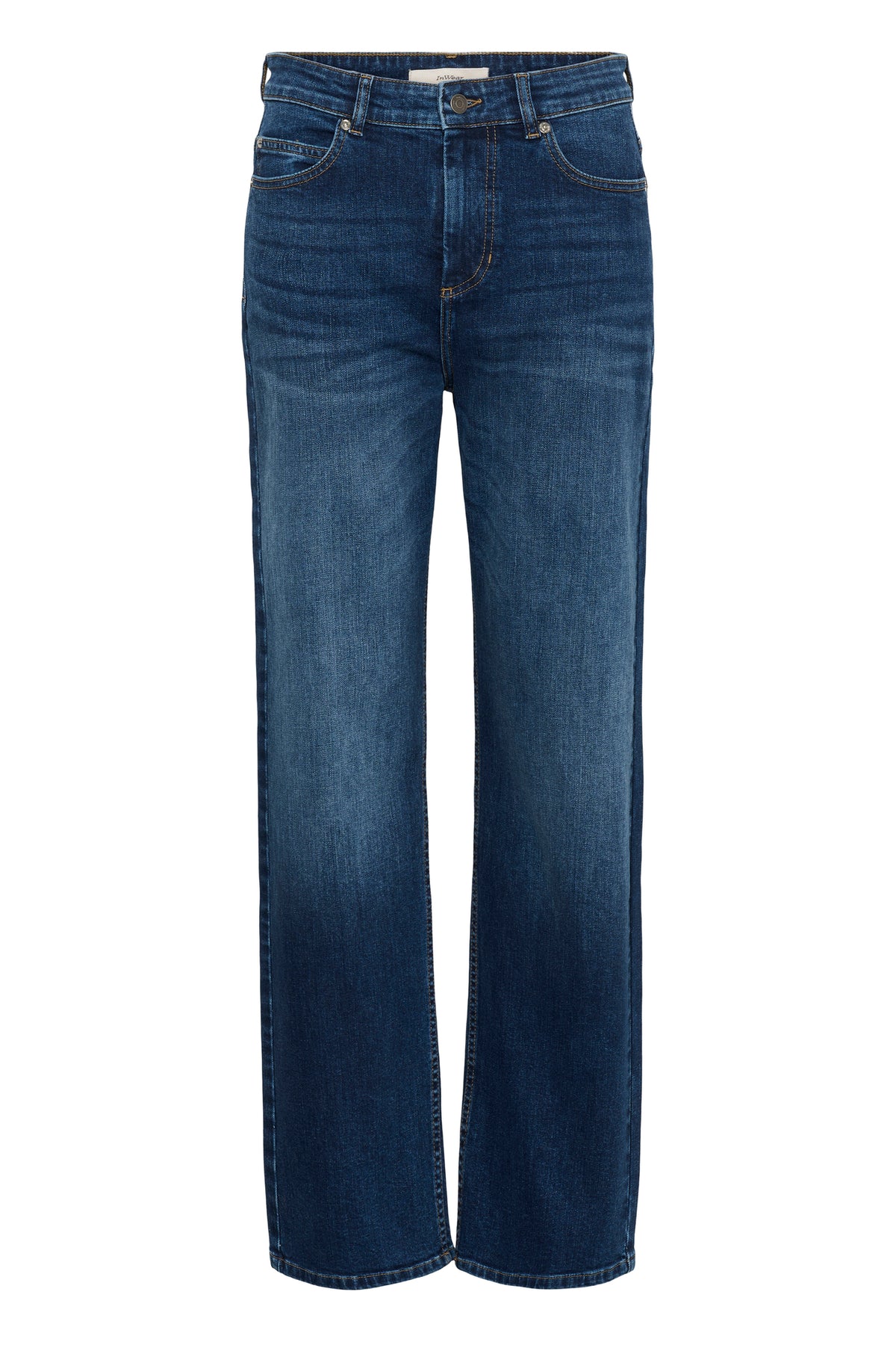 DarlinaIW Core Straight Jeans Washed Medium Blue Denim InWear