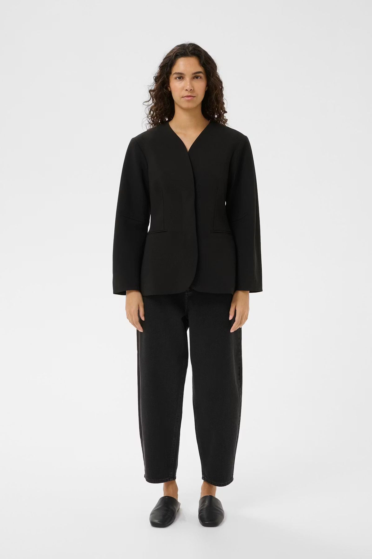 WilcoxIW Blazer Black InWear
