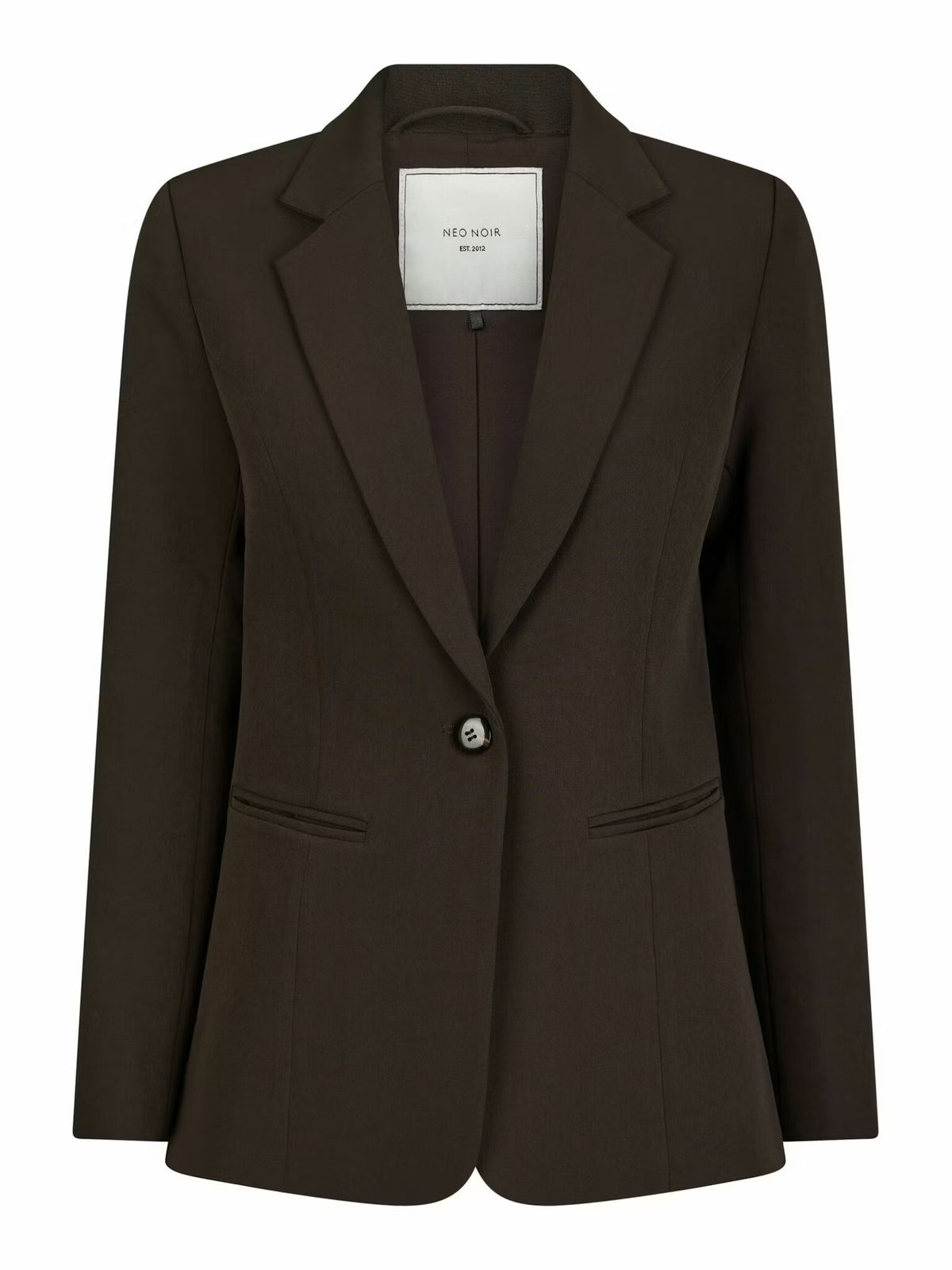 Francine Suit Blazer Dark Brown Neo Noir