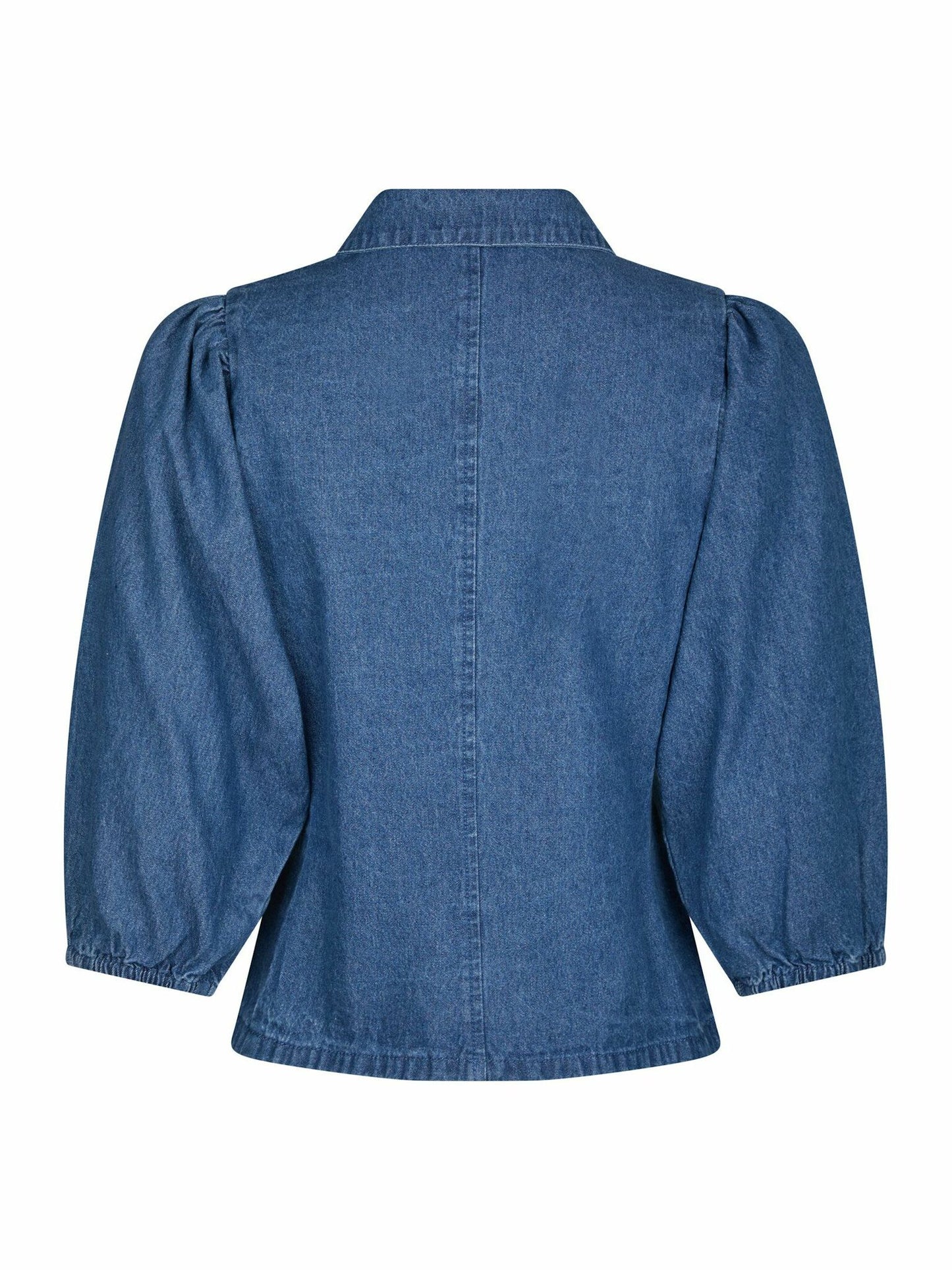 Wandana Denim Blouse Blue Neo Noir