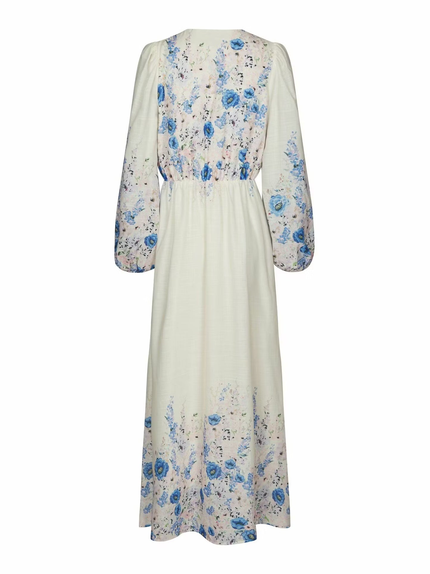 Silfi Vintage Flower Dress Off White Neo Noir