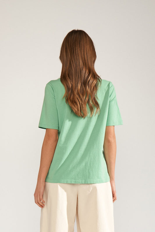 Tide T-shirt Absinthe Green Nümph