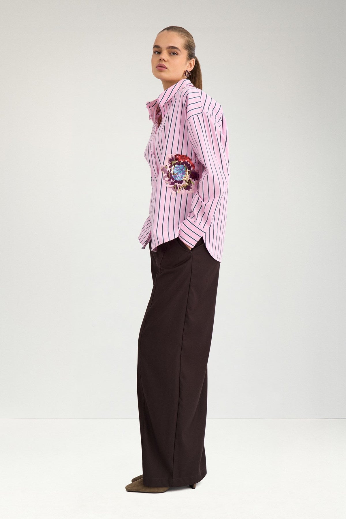 Elfa Oversize Shirt Bonbon Nümph