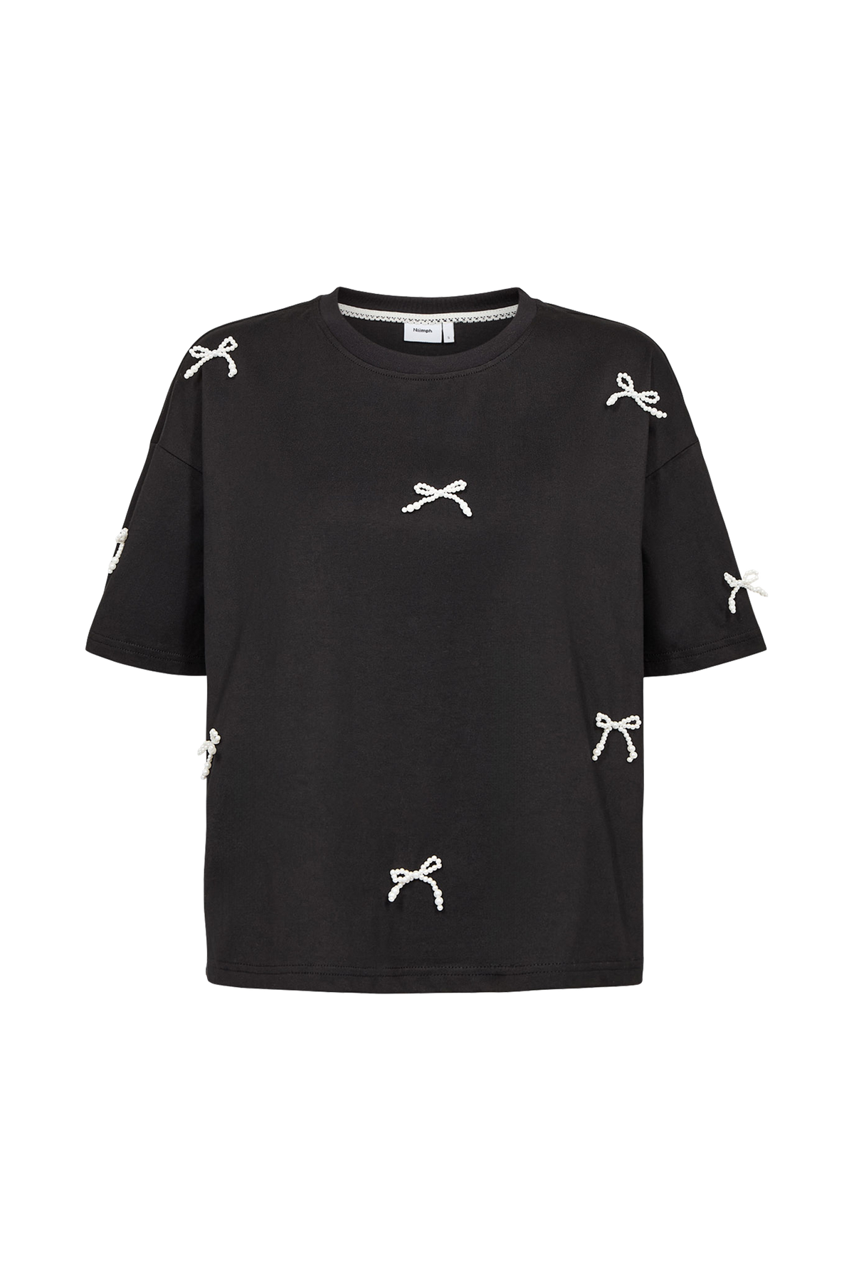 Betunia SS T-shirt Caviar Nümph
