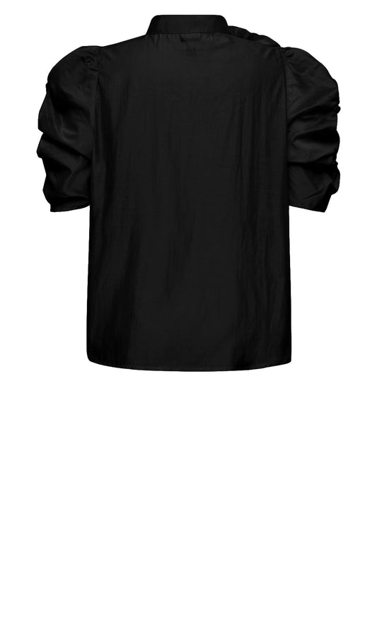 AnnsofiGO Blouse Black Gossia