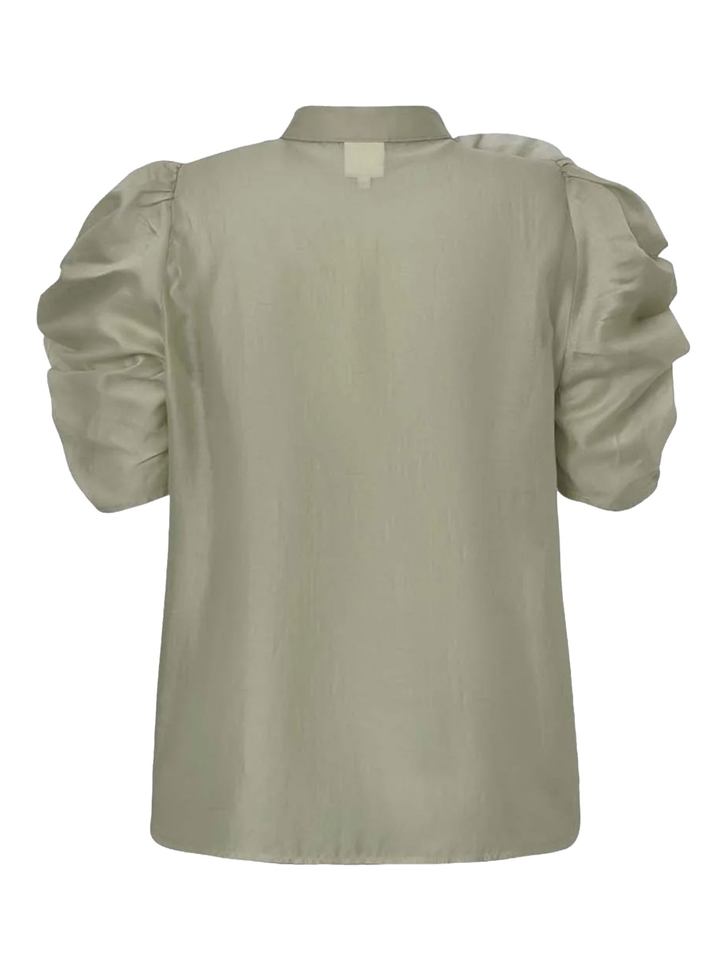 AnnsofiGO Blouse Light Dusty Green Gossia