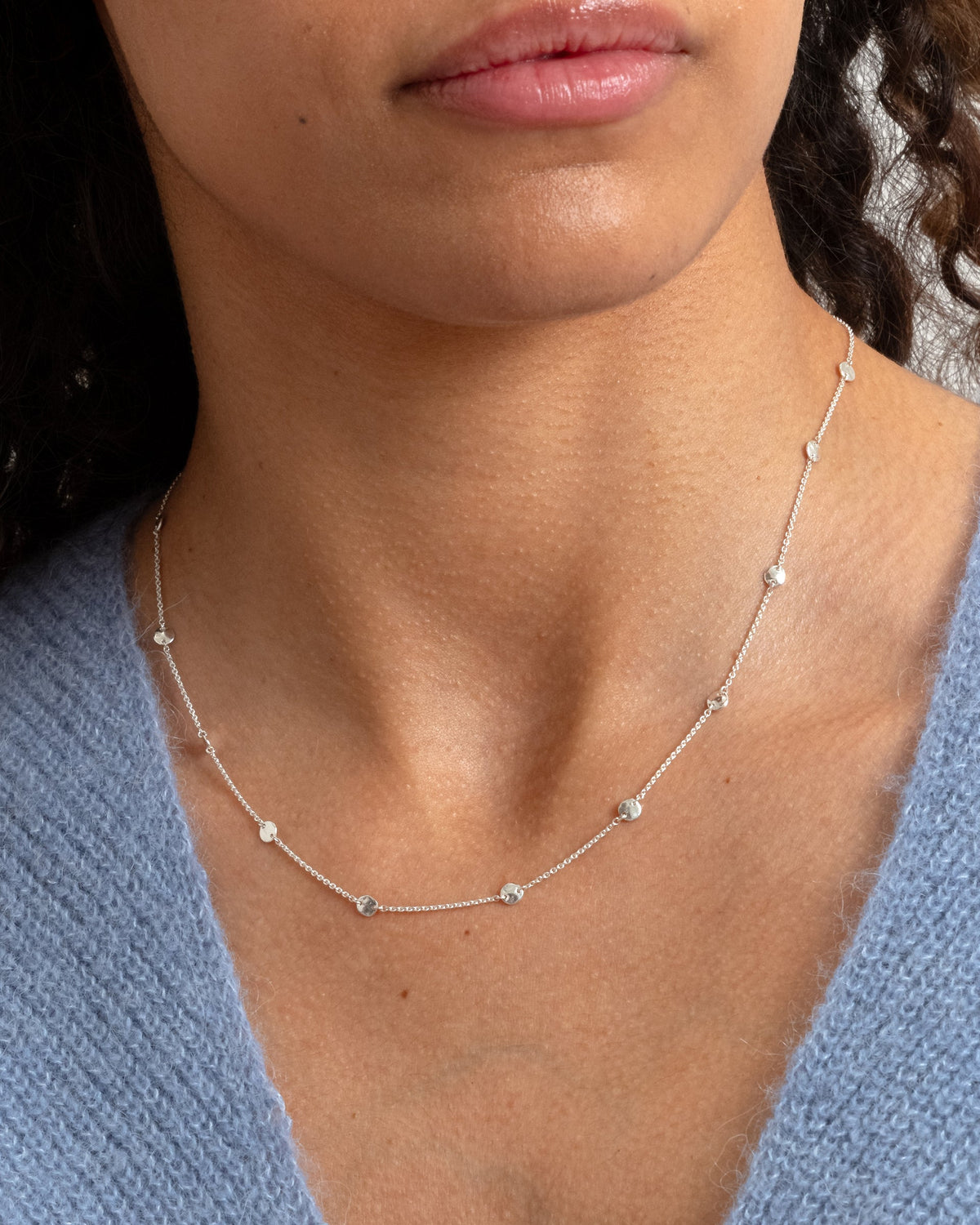 Solea Necklace Silver Syster P