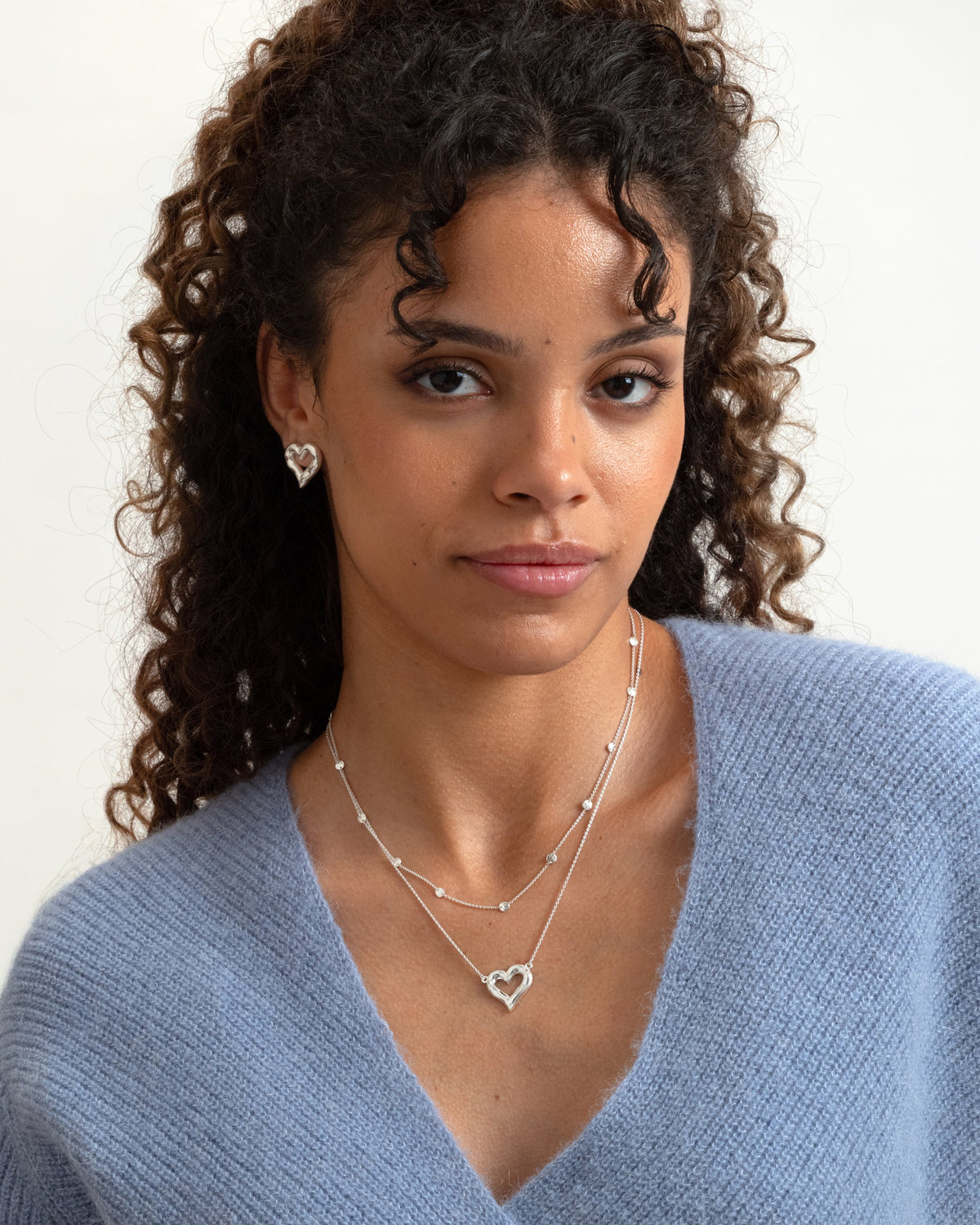 Solea Necklace Silver Syster P