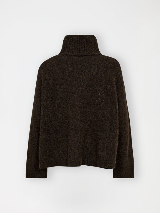 NoomiGO Sweater Brown Melange Gossia