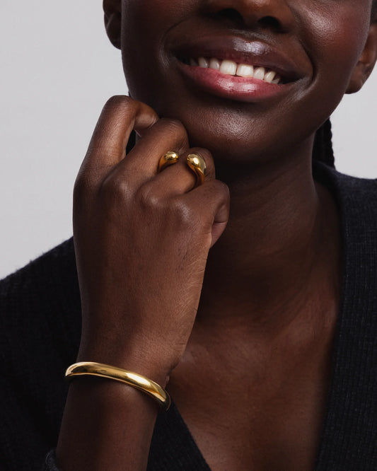 Bolded Bangle Gold Syster P