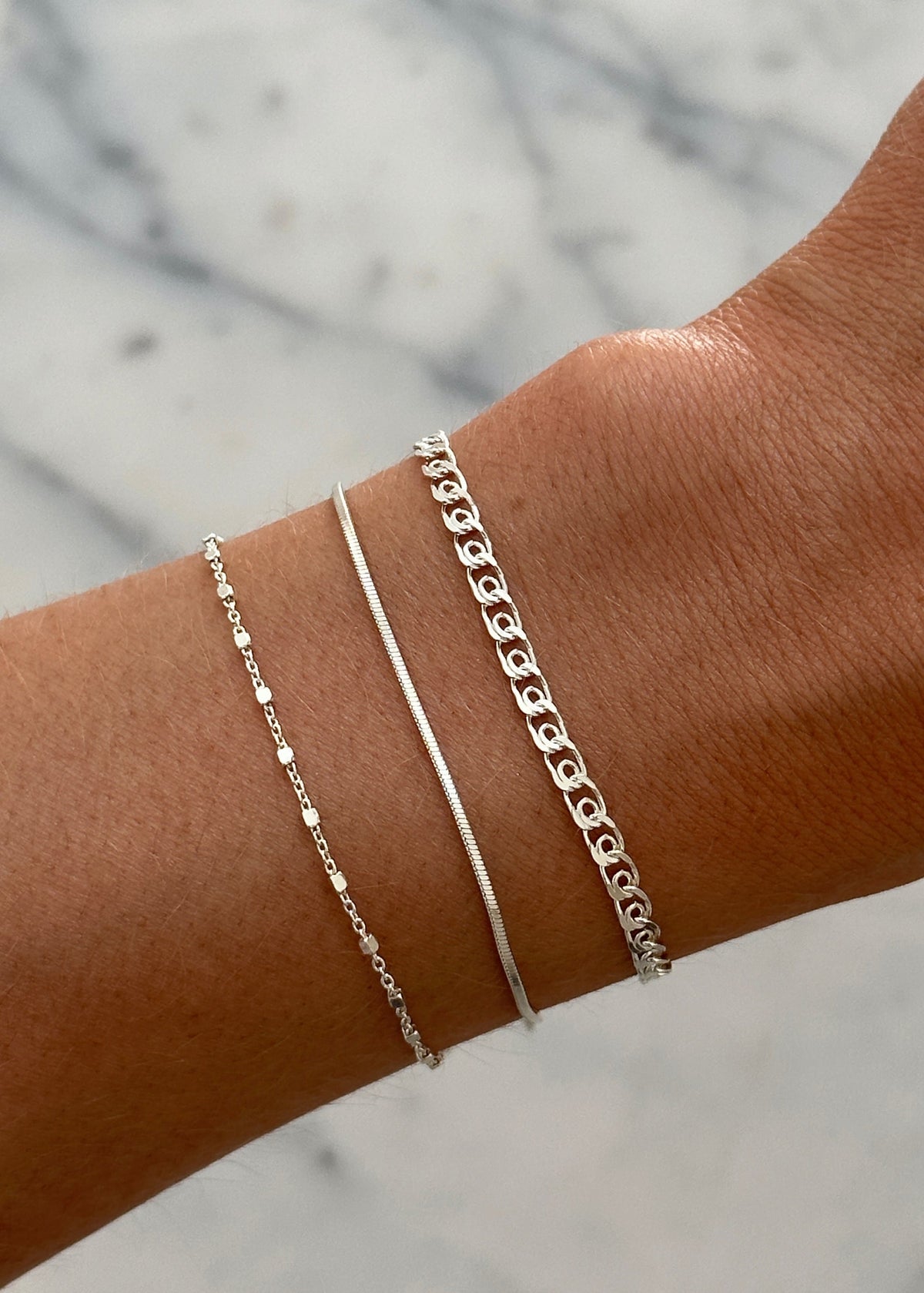 Sheer Love Bracelet Silver Syster P