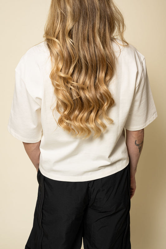 Benja T-shirt Cozy White Fabienne Chapot