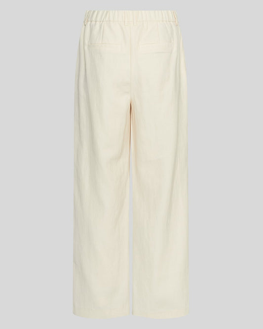 Keeley Edelmira HW Pants Bleached Sand MSCH