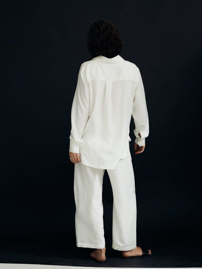 Daily Shirt Soft Modal White A Part of the Art