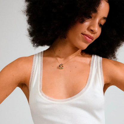 Free Necklace Gold Pilgrim