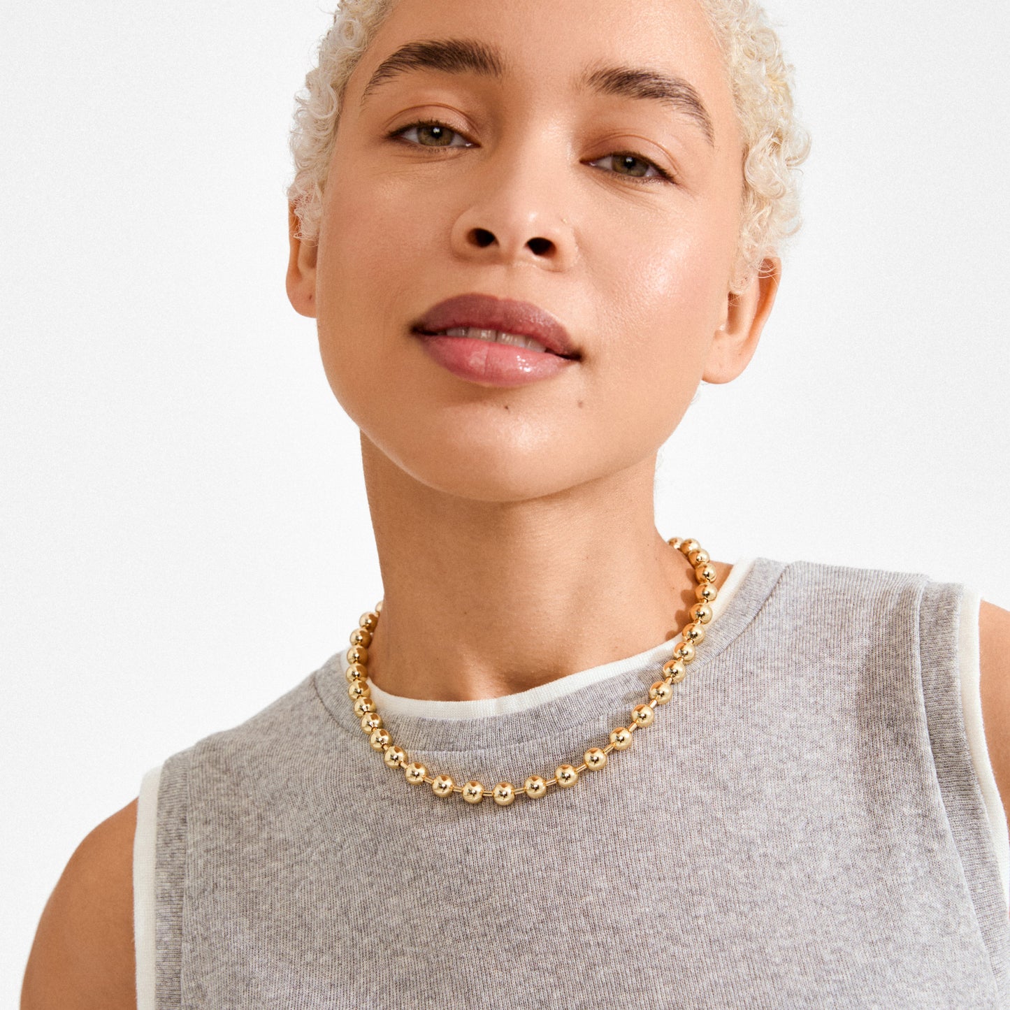 Air Necklace Gold Pilgrim