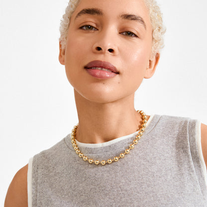 Air Necklace Gold Pilgrim