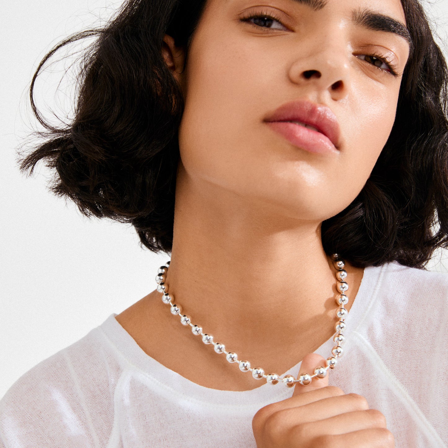 Air Necklace Silver Pilgrim