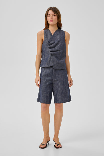 Dazzie City Shorts Dark Blue Wash Culture