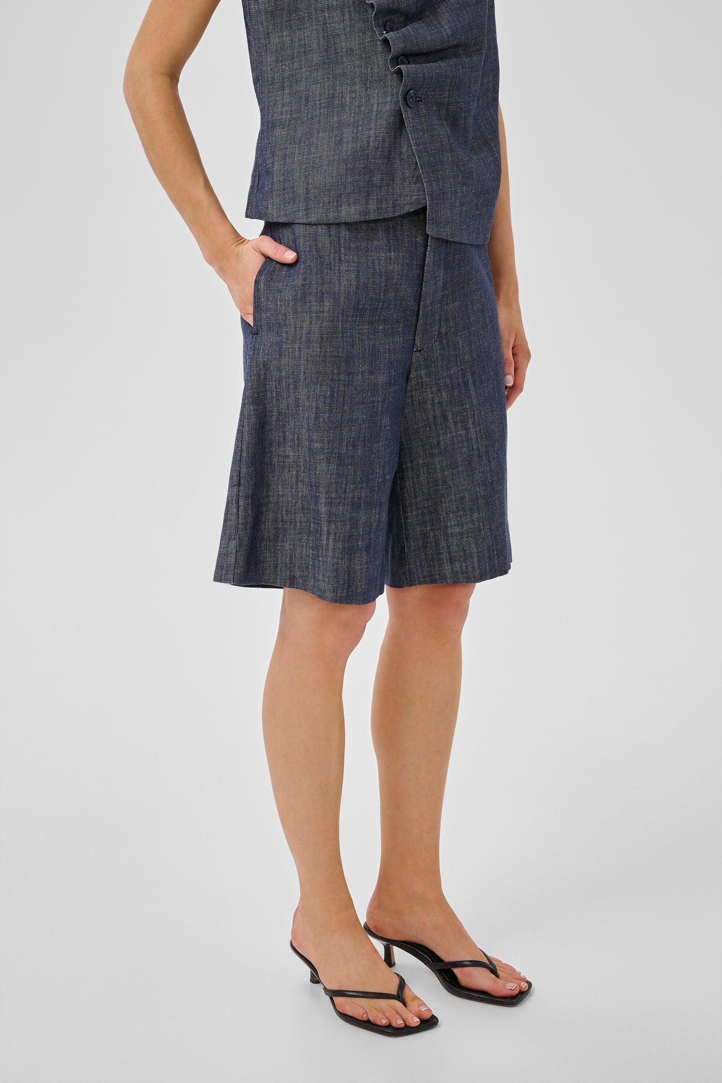 Dazzie City Shorts Dark Blue Wash Culture
