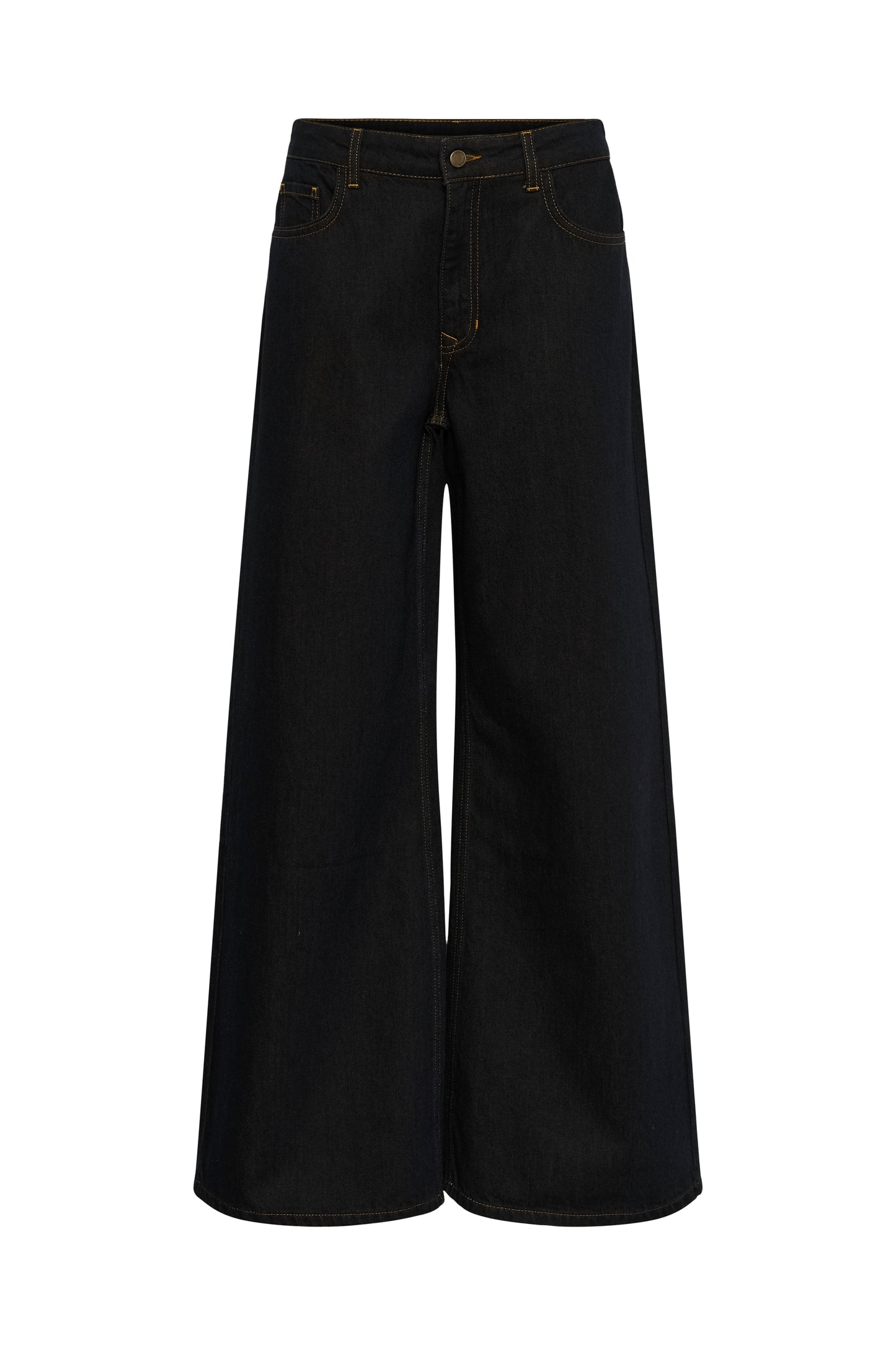 Oline Wide Jeans 186 Blue/ Brown My Essential Wardrobe