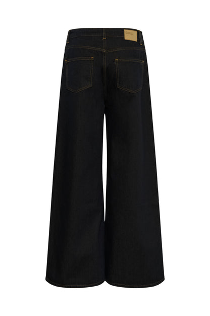 Oline Wide Jeans 186 Blue/ Brown My Essential Wardrobe