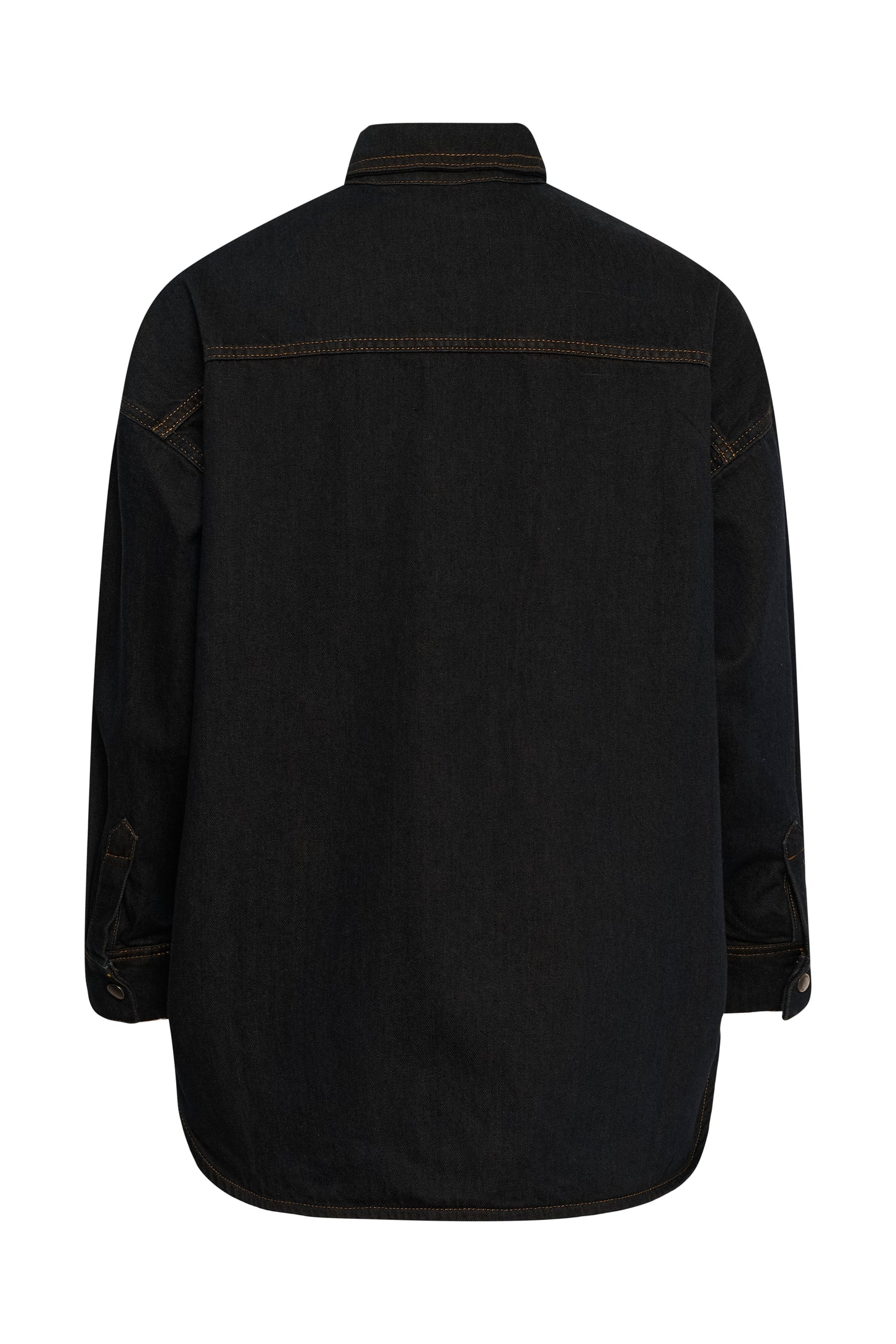 Sinna Denim Shirt 186 Blue Brown Un-Washed My Essential Wardrobe
