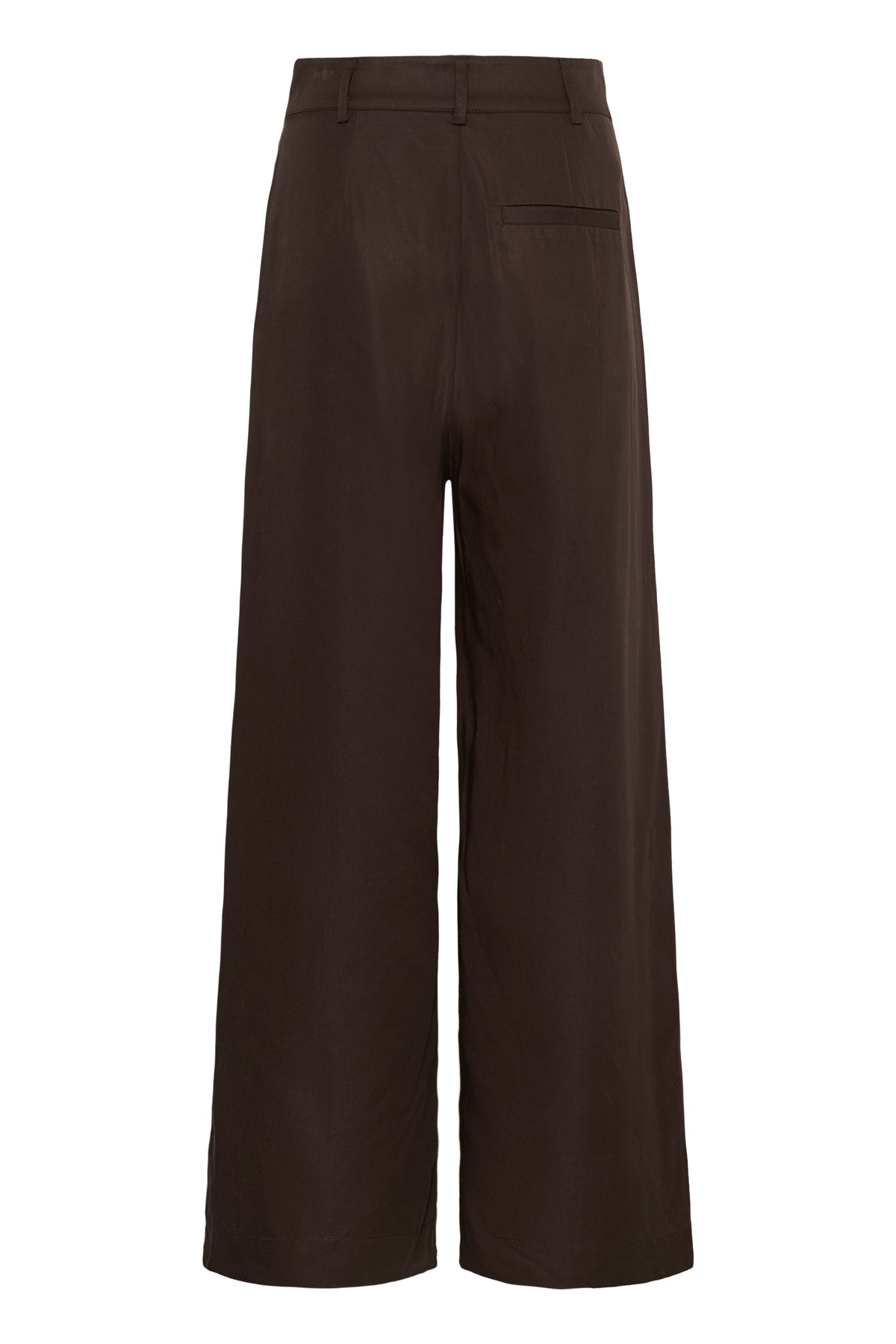 Jojo Wide Pant Dark Brown My Essential Wardrobe